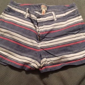 Striped shorts by Gap, size 12